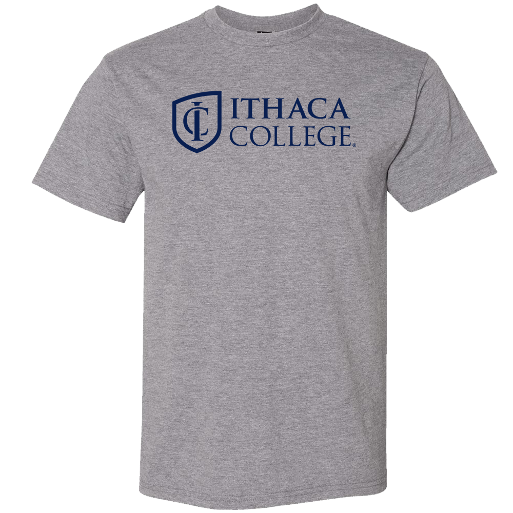 [H000-S-Graphite] Ithaca College T-Shirt (Graphite, S)