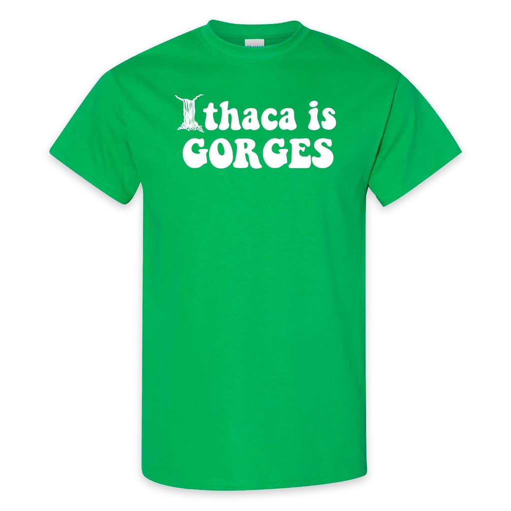 [2000B] YOUTH - Green Ithaca is Gorges Tee (S)