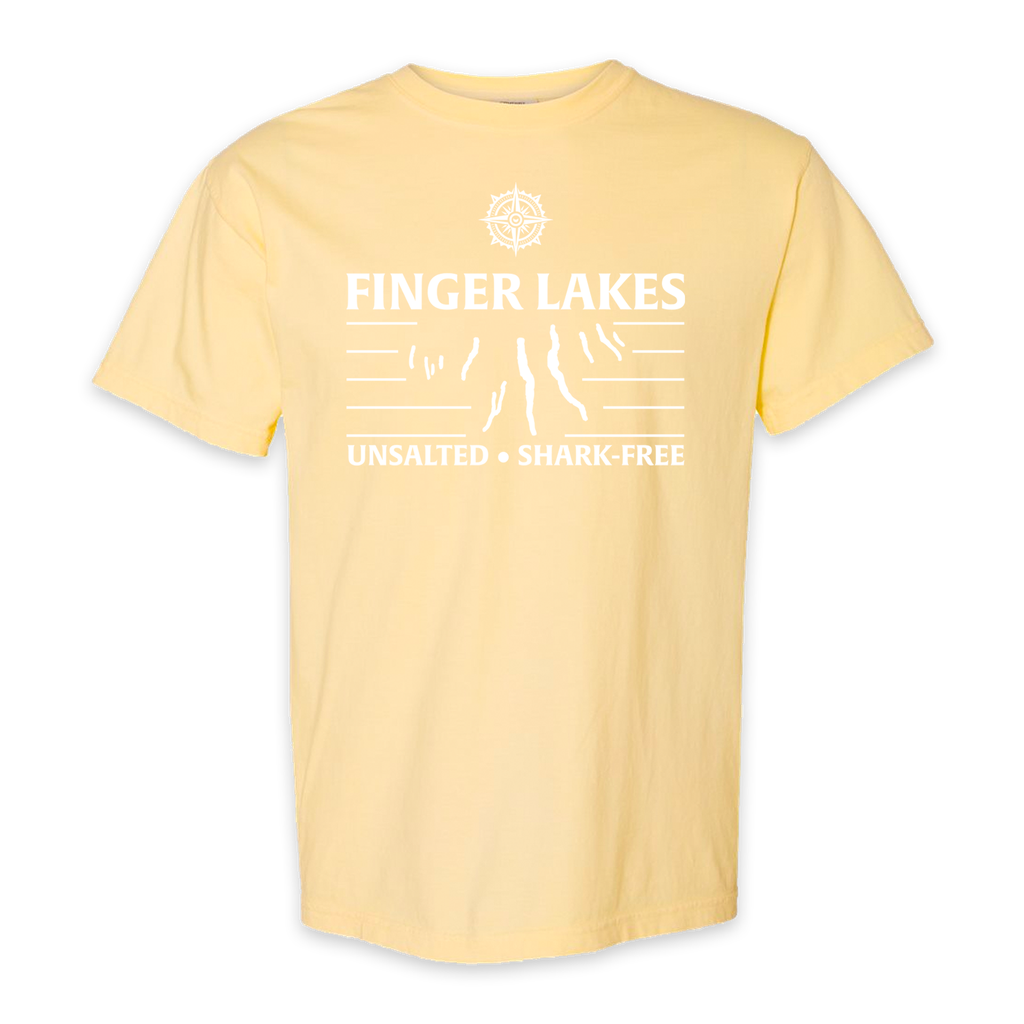 [1717] Finger Lakes Tee (Banana, S)