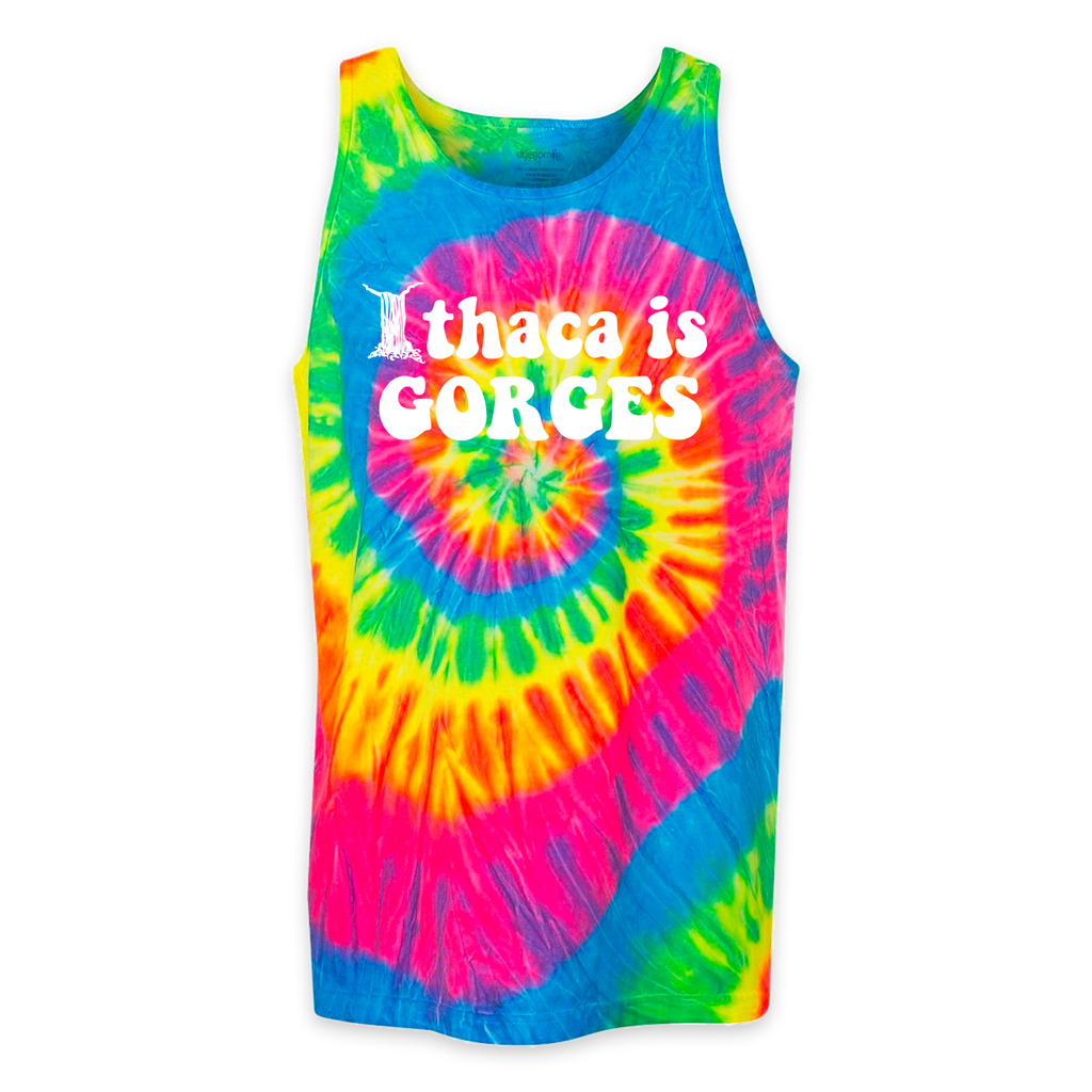 [420MS] Ithaca is Gorges Tye Dye Tank Top (S)