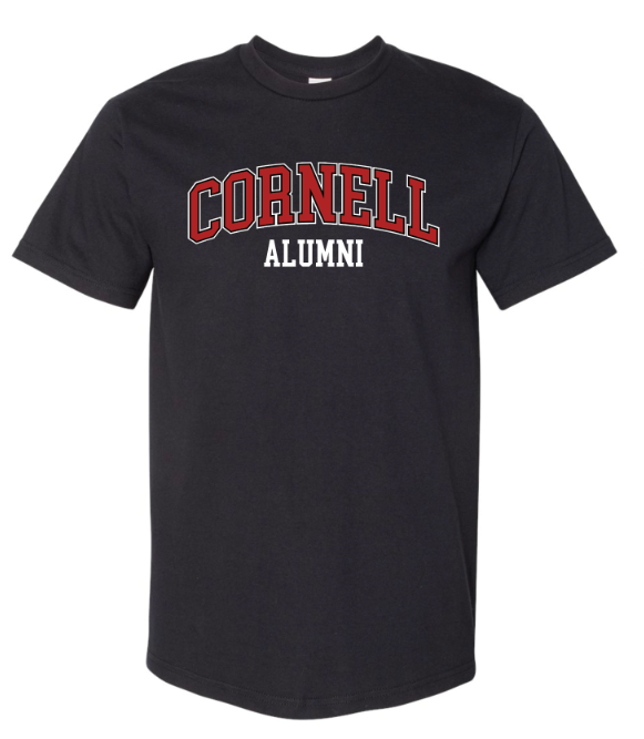 [64000] Cornell Alumni T-shirt (Black, S)