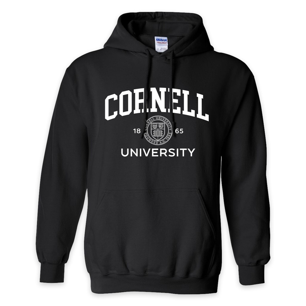[18500] Cornell University Hoodie (Black, XS)
