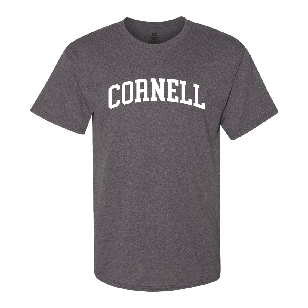 [5280] Cornell University Tee (S, Charcoal Heather)