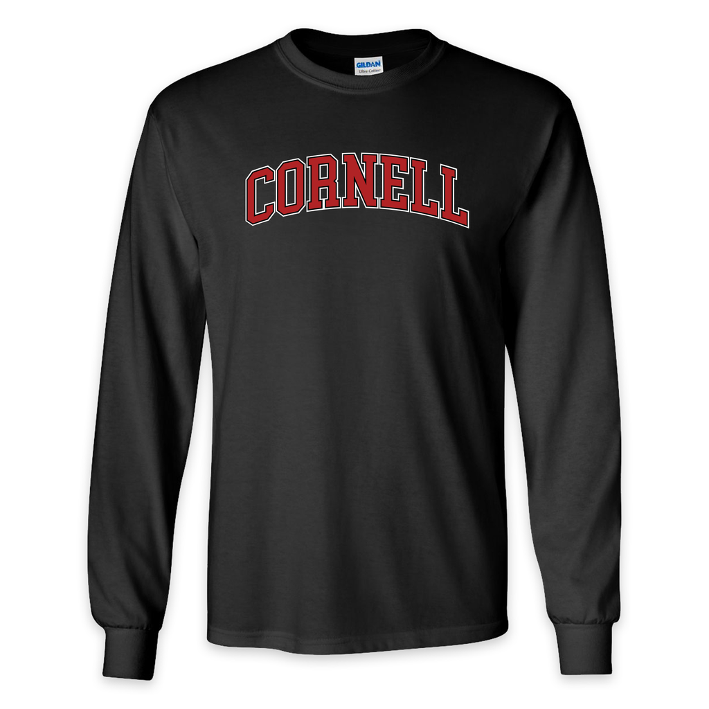 [2400] Cornell Long Sleeve (Black, S)