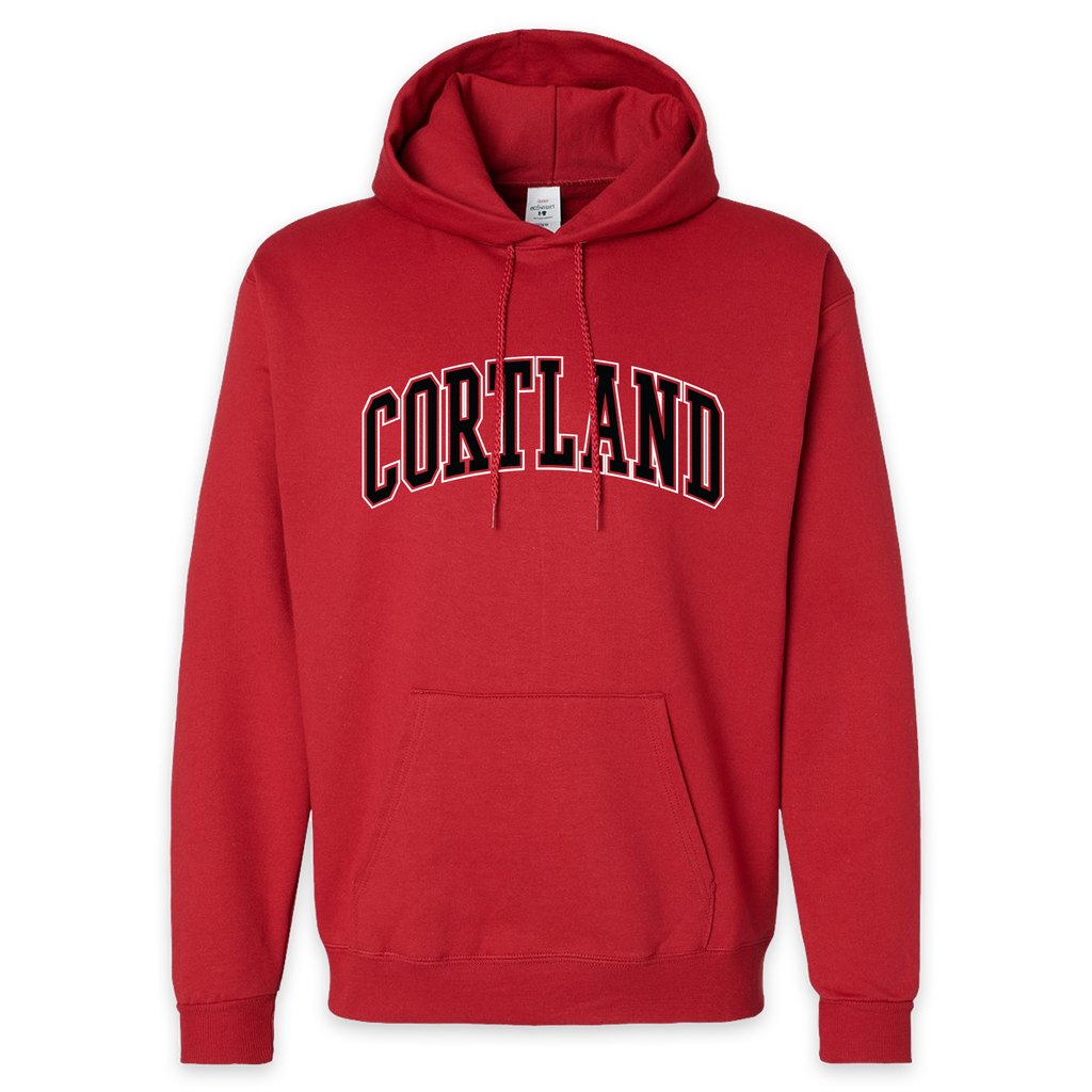 [P170-S-Athletic Red] Cortland Hoodie (S, Athletic Red)