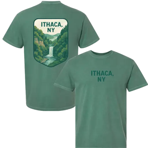 Ithaca NY Waterfall Graphic Tee